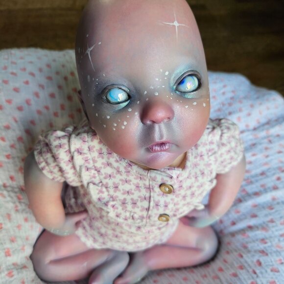 Drew Ann Awake Reborn Alien By Twisted Beanstalk - Picture 1 of 10